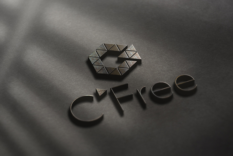 Modélisation du logo C'FREE